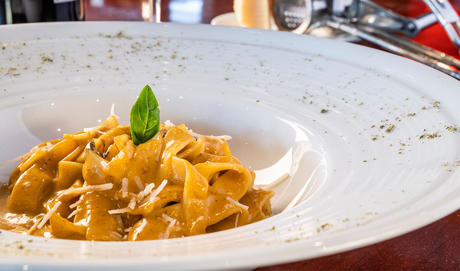 Fetuccini al grana padano